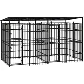 vidaXL Hochbeet Lattenzaun-Design 150x50x70 cm Massivholz Kiefer
