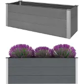 vidaXL 7-tlg. Garten-Sofagarnitur mit Kissen Schwarz Poly Rattan