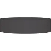 vidaXL Pflanzenring 5 Stk. Schwarz 80 x 80 x 20 cm Kaltgewalzter Stahl