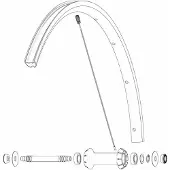 Mavic Front Ksyrium Sl Rb Rennradfelge