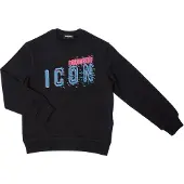 Dsquared2 Relax Icon Crew Neck Sweatshirt DQ2031D0-09BDQ Mädchen