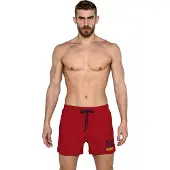 Munich Kurzer Herren-Badeanzug mit Mesh-Futter MUHARBOURRED01
