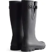 Hunter für Damen. FRU0003251 Verstellbare hohe Stiefel Downpour schwarz (40), Wohnung, Keine, Lässig