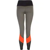 Dare 2b - "Move" Leggings für Damen - Fitness (Flechten-Grün/Orange)