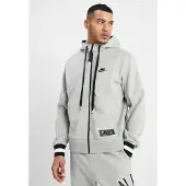 Nike Air Herren Zip durch Trainingsanzug Set voll in grau