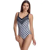 ORY Badeanzug mit V-Ausschnitt und Cups W250376 Damen