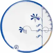 Pip studio Frühstücksteller Pip & The Blue Bird White 20 cm (6er-Set)