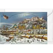 Olewinski & Tochter Adventskalender Wartburg mit historischem Kunstmotiv