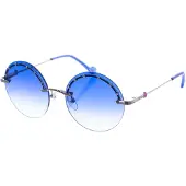 Liu Jo Metall-Sonnenbrille mit runder Form LJ3100S Damen