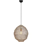 Markslöjd Tazza 1 Pendelleuchte Gold - , Gold / Messing, für Wohnzimmer, Metall