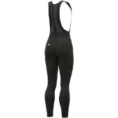 ALÉ Lange Fahrradhose mit Trägern - R-EV1 BLIZZARD - Schwarz L