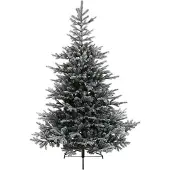 Kaemingk Grandis Fir Kunstweihnachtsbaum grun beschneit H150 cm D90 cm (wit)