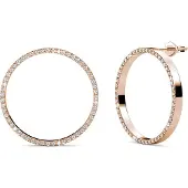 MYC Paris Olina Ohrringe - Roségold und Kristall