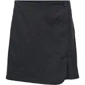 Object Denim Wickelrock Grau 38