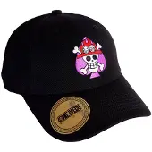 One Piece Cappellino One Piece Nero Ace's Skull