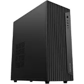 Hiditec Blok, Midi Tower, PC, Schwarz, ATX, ITX, micro ATX, Acrylnitril-Butadien-Styrol (ABS), SPCC, Heimbüro