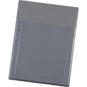 Eichner PVC-Schaltplantasche, DIN A6, 20 mm Füllkapazität, selbstklebend, Dehntasche, B 118 x H 185 mm, transparent