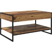 vidaXL Couchtisch Altholz 80 x 50 x 40 cm Holzwerkstoff