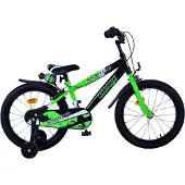 Volare Sportivo Kinderbike Jungen 18 Zoll grüne schwarze zwei Handbremsen
