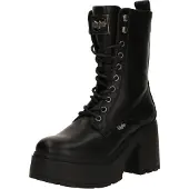 Buffalo Mila Schnürstiefel Schwarz