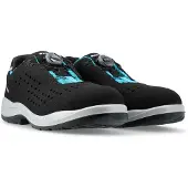 ELTEN Damen-Sicherheitshalbschuh IMPULSE Lady BOA aqua Low ESD S1P, Gr. 38