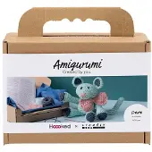 Creativ Company Hobby-Set Amigurumi, Maus, Mint, 1 Box