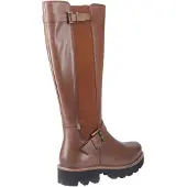 POD Aleena Leder/Textil Damenstiefel Tan