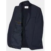 CARL GROSS - Modern fit - Herren Baukasten Sakko, CG Shane-TRF SV (00_071S0_325102), Größe:52, Farbe:Blau (63)
