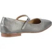 Hush puppies Pasha Lederschuhe für Damen in Zinnfarben