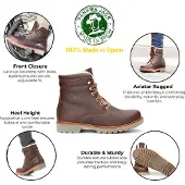 Panama jack P03 Aviator C23 Napa Grass Castaño/Kastanie - Heren Laarzen