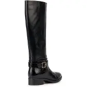 Geox D Felicity Leder Women's Schwarz Stiefel