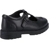 Hush puppies Fiona SNR Mädchenschuhe Aus Schwarzem Leder