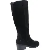 Hush puppies Isabella Damen Veloursleder Stiefel mit hohem Absatz in Schwarz