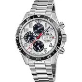 Festina Herrenuhr Swiss Made Armbanduhr Edelstahl silber UF20055/1