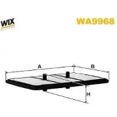 WIX FILTERS Luftfilter WA9968 für HYUNDAI Kona (OS) Filtereinsatz