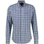 Lerros Langarmhemd "Karohemd mit Button-Down-Kragen"