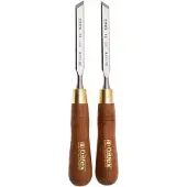 Narex Wood Line Plus Skew Chisel Set 851662, schräges Beitel Set 12 mm 30°, 2-teilig
