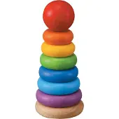 PlanToys Holzspielzeug Ring stapeln