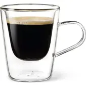 Luigi Bormioli Espressotasse Thermic Glass Drink 120 ml (2-teilig)