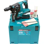 Makita DHR281ZJ, SDS Plus, Schwarz, Blau, Bürstenloser Motor, 2,9 J, Akku, 18 V