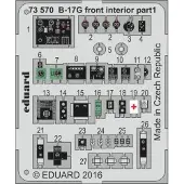 Eduard B-17G front interior for Airfix