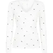 Hunkemoller Pyjamatop Pointelle Weiß