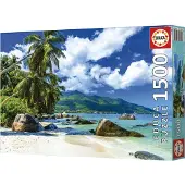 Educa Puzzle Seychellen 1500 Teile - Erwachsenenpuzzle