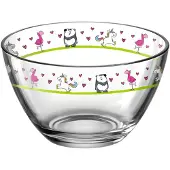 Leonardo Schüssel Bambini Flamingo 12 cm (6er-Set)