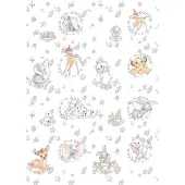 Komar Vliestapete "Digitaldruck Vlies - Best of Friends - Größe 200 x 280 cm" bedruckt glatt Kinderzimmer