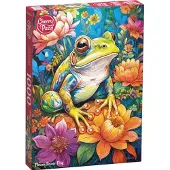 CherryPazzi Flower Power Frog Puzzle 1000 Teile