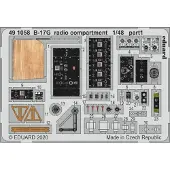 Eduard B-17G radio compartment for HKM