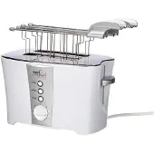 Melchioni Tosto, 2 Scheibe(n), Weiß, Tasten, Drehregler, 600 W, 220 - 240 V, 50 Hz