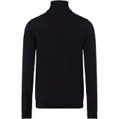 HUGO Rollkragenpullover aus Merinowolle mit Logo-Stickerei Grösse M
