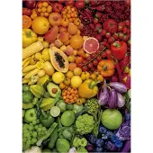Educa Puzzle bunte Vitamine 1000 Teile Erwachsene Obst Gemüse
